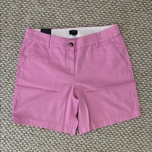 J. Crew Light Pink 7” Chino Classic Shorts